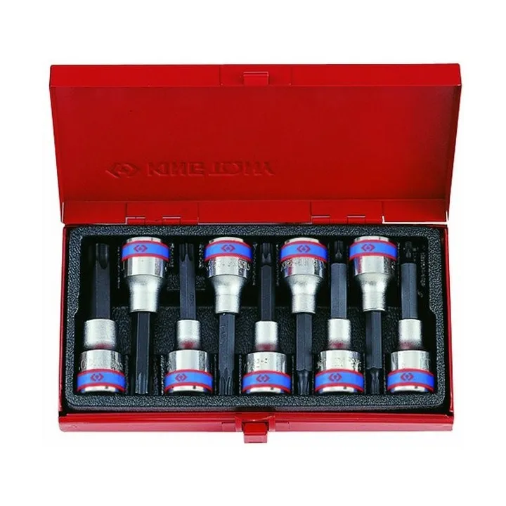Wyjątkowa oferta Nasadki 1/2", T20 - T60, King Tony - 4119PR