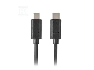 Kabel USB-C M/M 2.0 1m czarny CA-CMCM-10CU-0010-BK Oferta limitowana