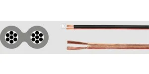 Bestseller Przewód głośnikowy Loudspeaker 2x1,5 mm2 czarno-czerwony
