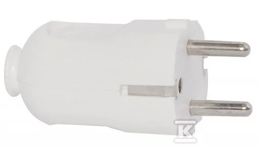 Wtyczka uniwersalna biała prosta i kątowa 80070 Oferta limitowana