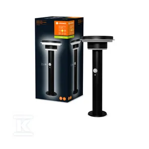 Oprawa LED ENDURA STYLE SOLAR DOUBLE CIRCLE 40cm Post Łatwy zwrot