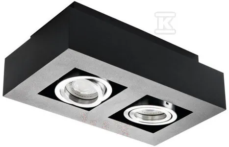 Kup teraz Oprawa punktowa STOBI DLP 250-B 2xGU10 czarna 26832