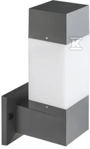 Bezpieczne zakupy Oprawa ogrodowa kinkiet, INVO OP EL-53-L-GR E27, IP54,