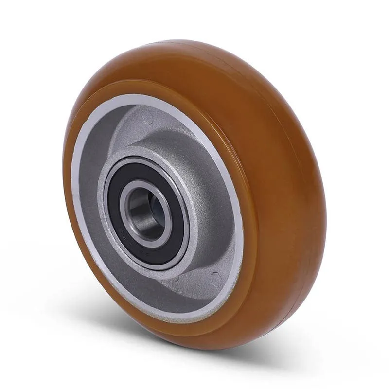 Oferta Kóło PU 125 mm kulkowane - otwór 20 mm - 310 kg