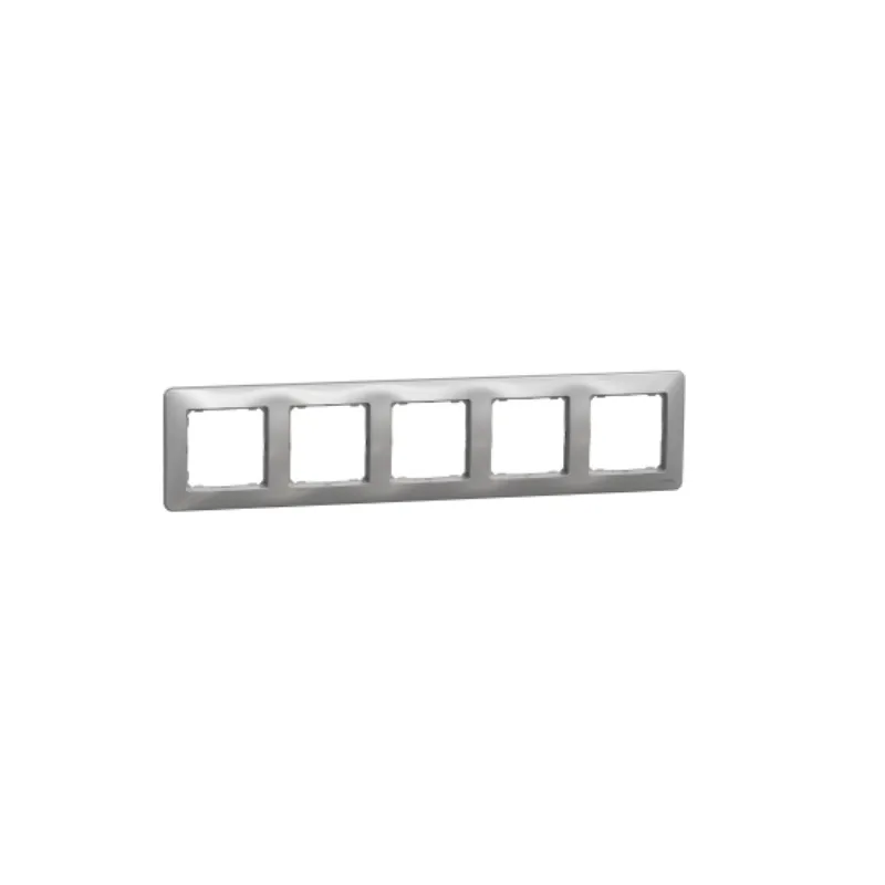 Sedna Design Ramka 5-krotna, srebrne aluminum; SDD313805 SCHNEIDER ELECTRIC Okazja